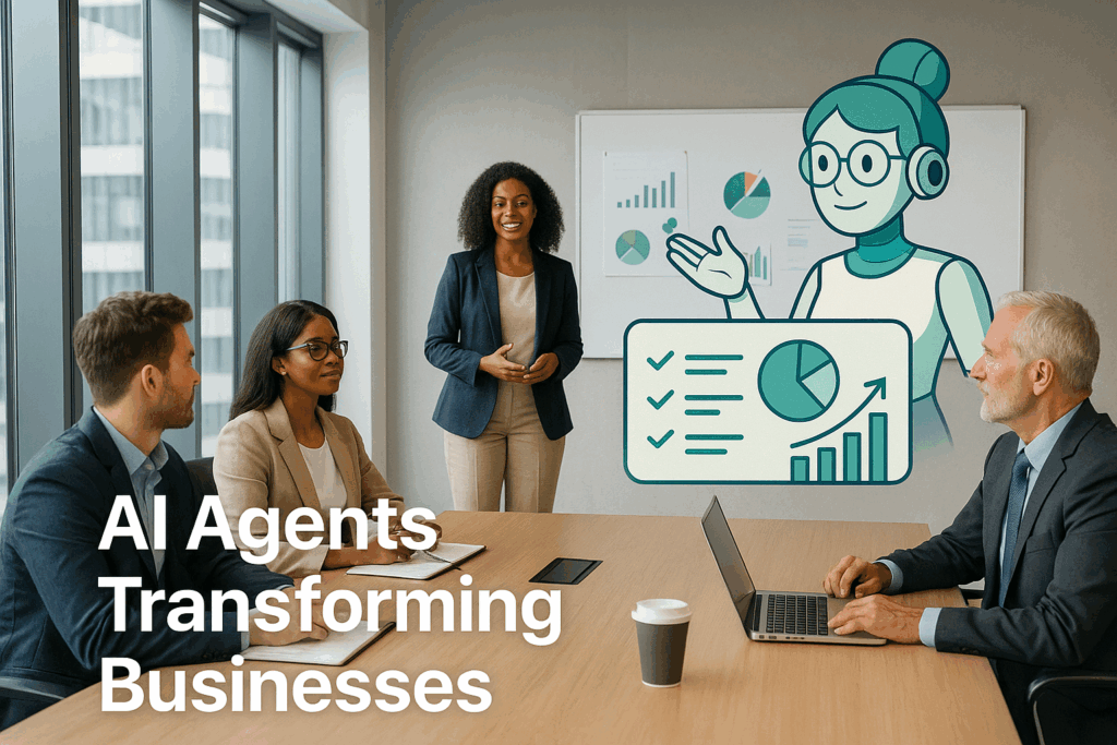 AI Agents Transforming Businesses through innovative AI solutions